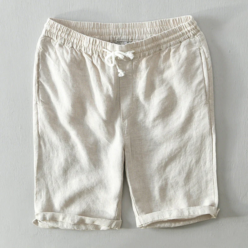 Lorenzo Vitali Coastal Linen Shorts - Image 3