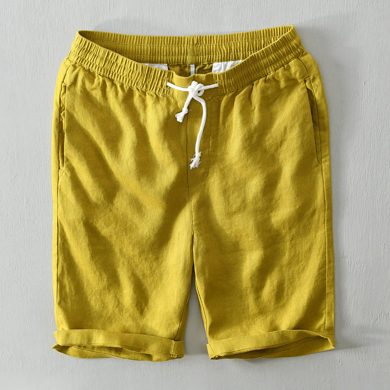 Lorenzo Vitali Coastal Linen Shorts - Image 4