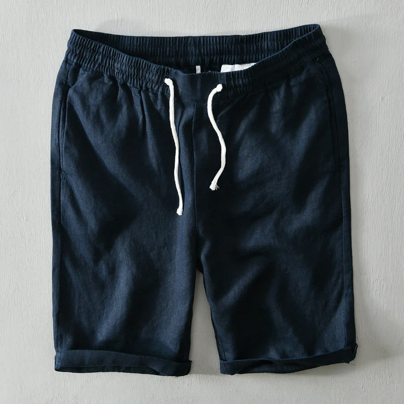 Lorenzo Vitali Coastal Linen Shorts - Image 5
