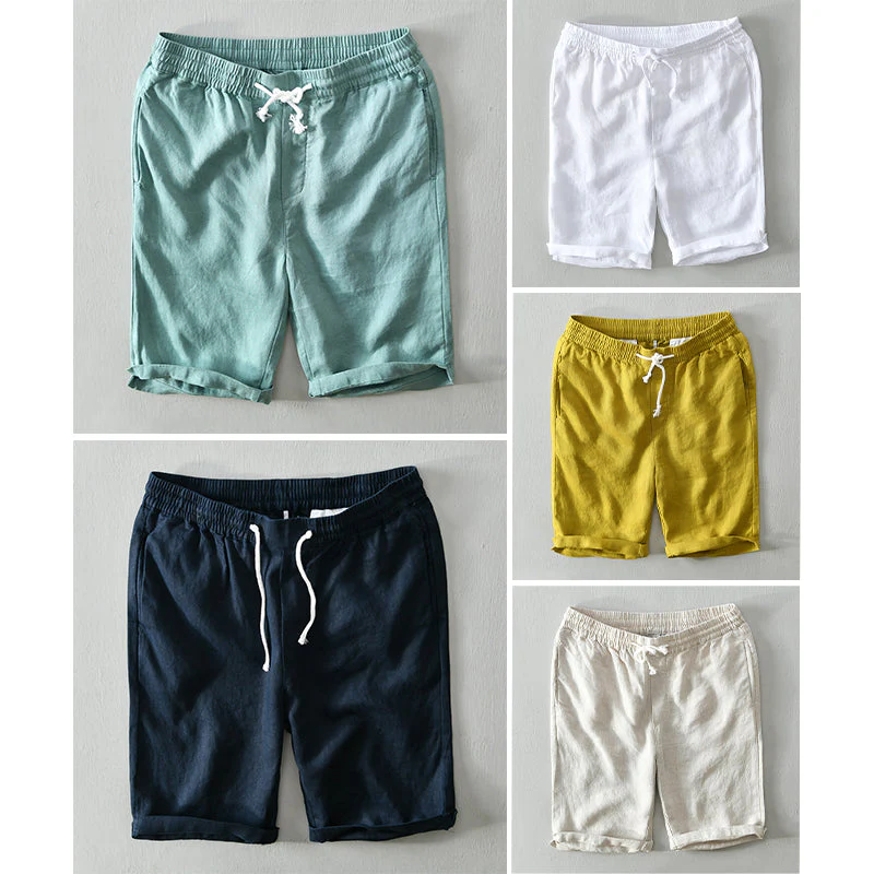 Lorenzo Vitali Coastal Linen Shorts - Image 6