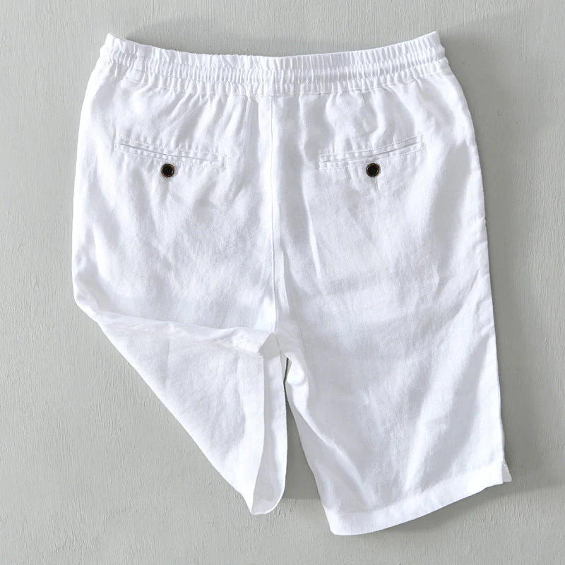 Lorenzo Vitali Coastal Linen Shorts - Image 7