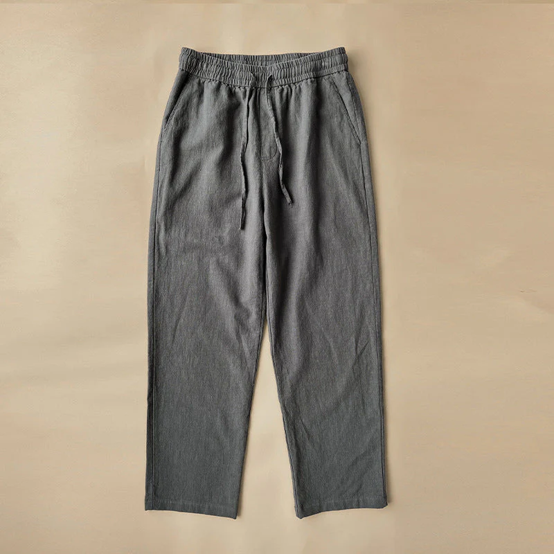 Lorenzo Vitali Comfy Linen Pants - Image 5