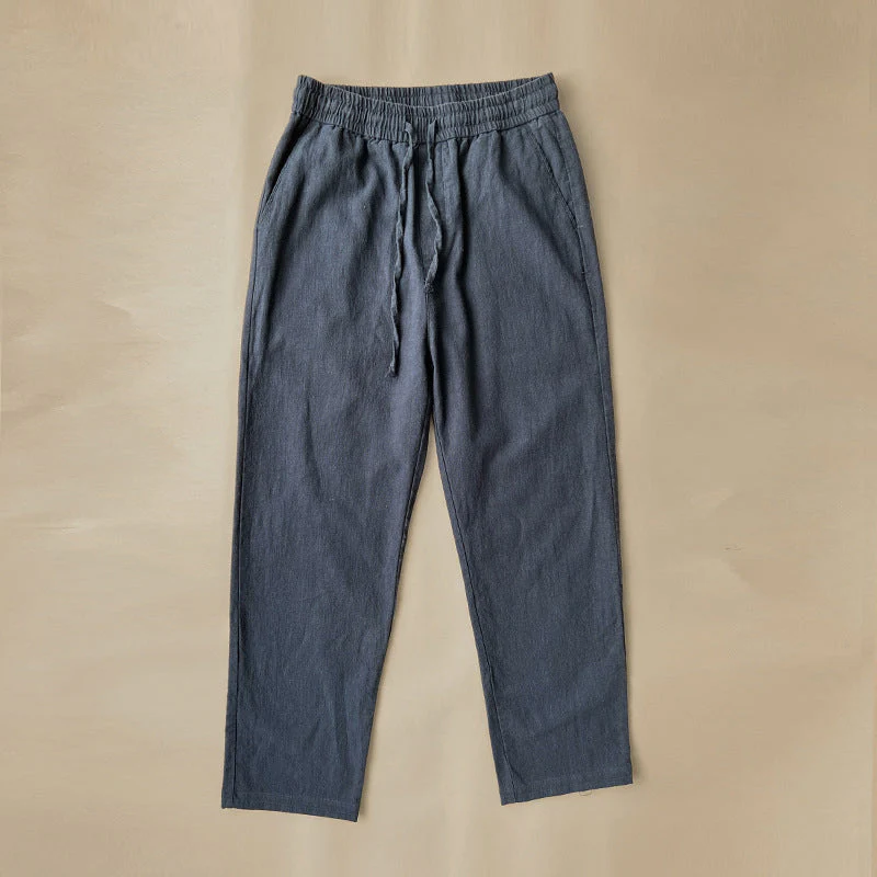 Lorenzo Vitali Comfy Linen Pants - Image 6