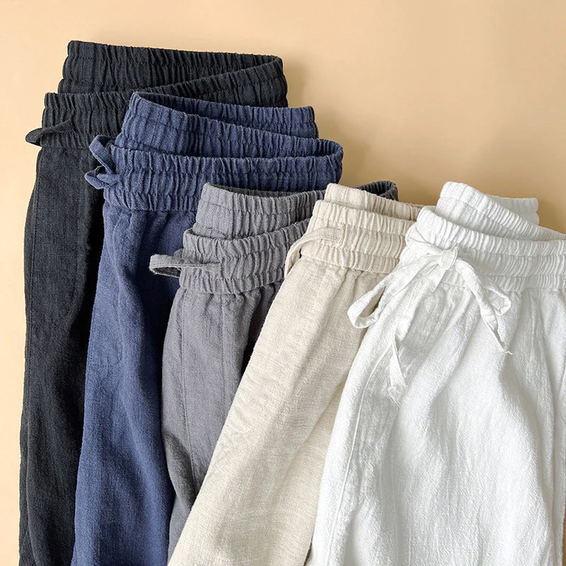 Lorenzo Vitali Comfy Linen Pants - Image 8