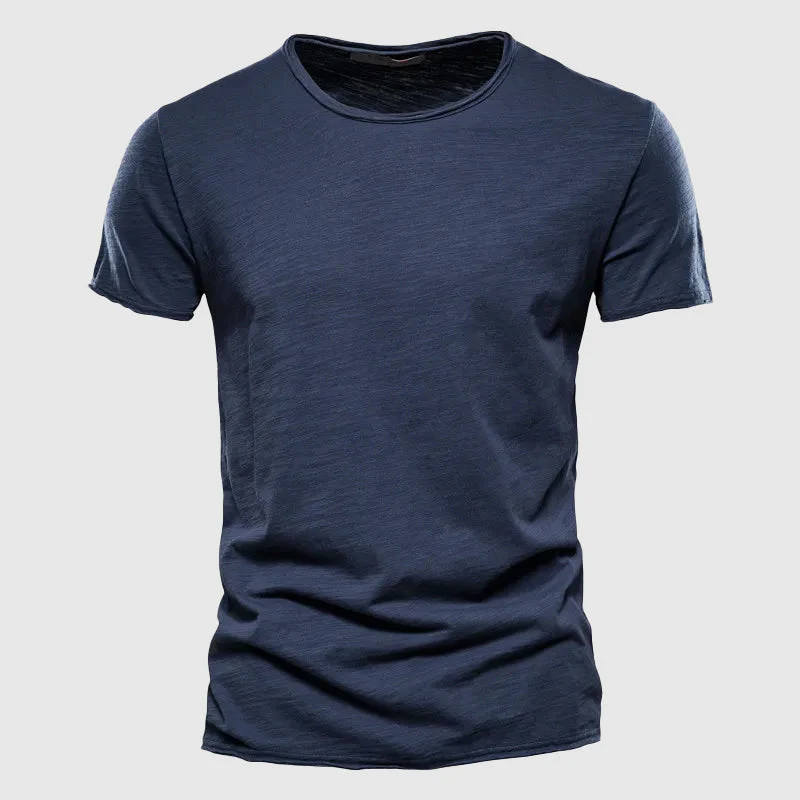 Lorenzo Vitali Cotton Crew Neck T-Shirt - Image 4