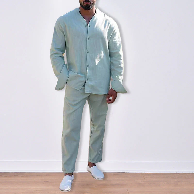 Lorenzo Vitali Cotton Leisure Set - Image 7