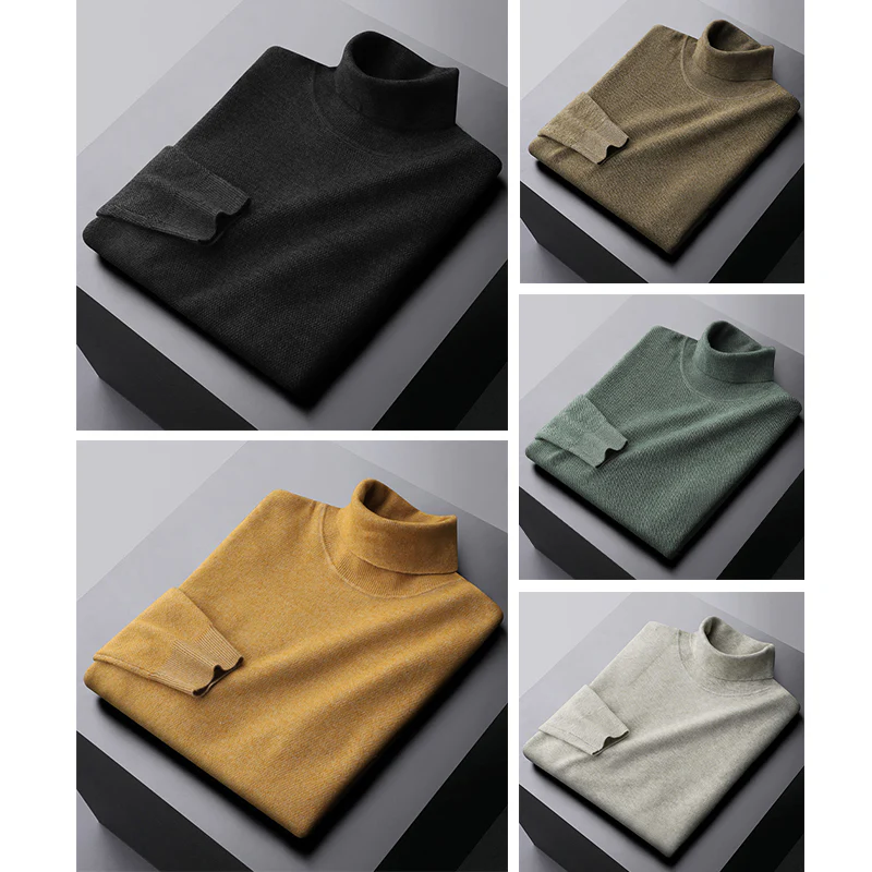 Lorenzo Vitali Elegant Turtleneck Sweater - Image 6