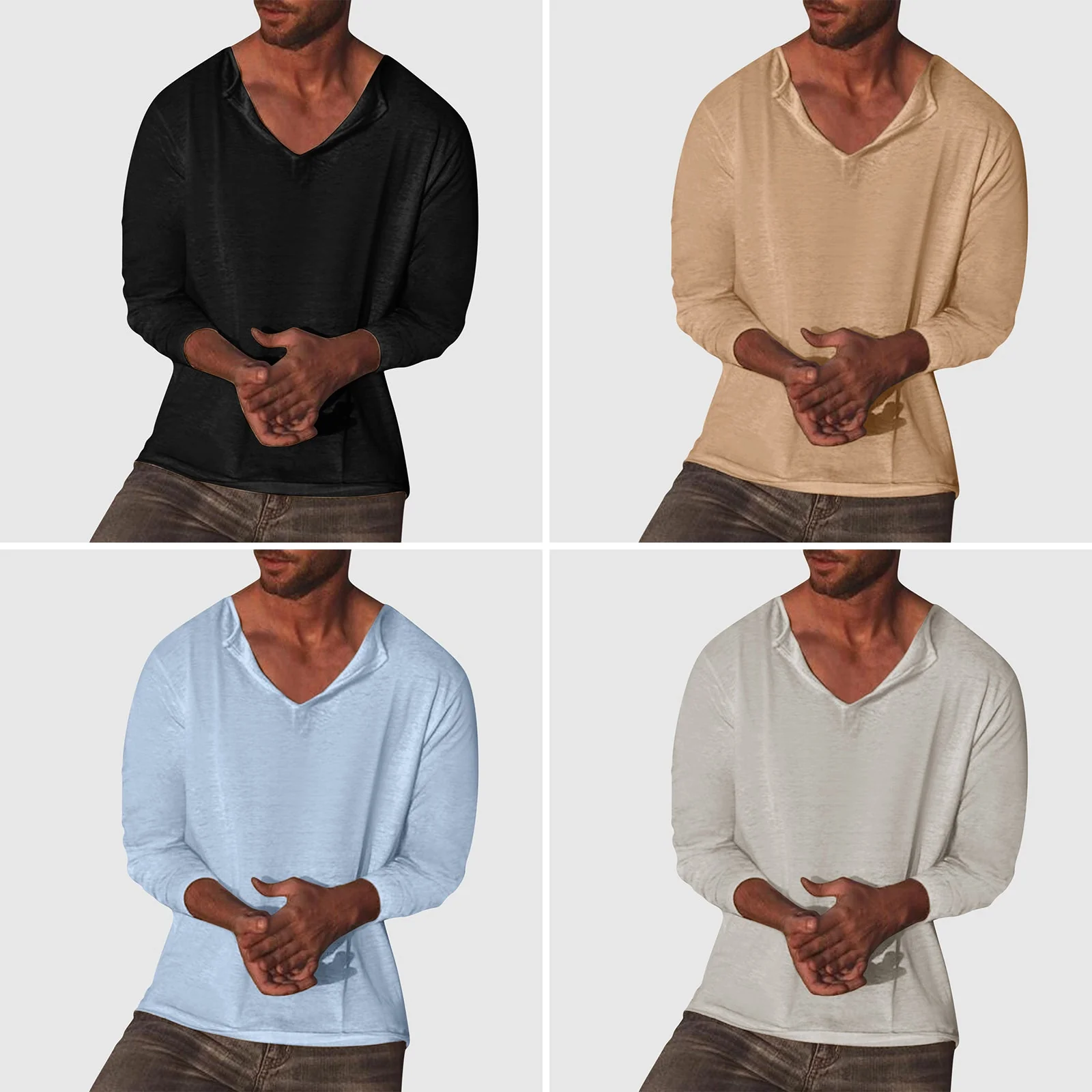 Lorenzo Vitali Essential V-Neck Shirt - Image 5