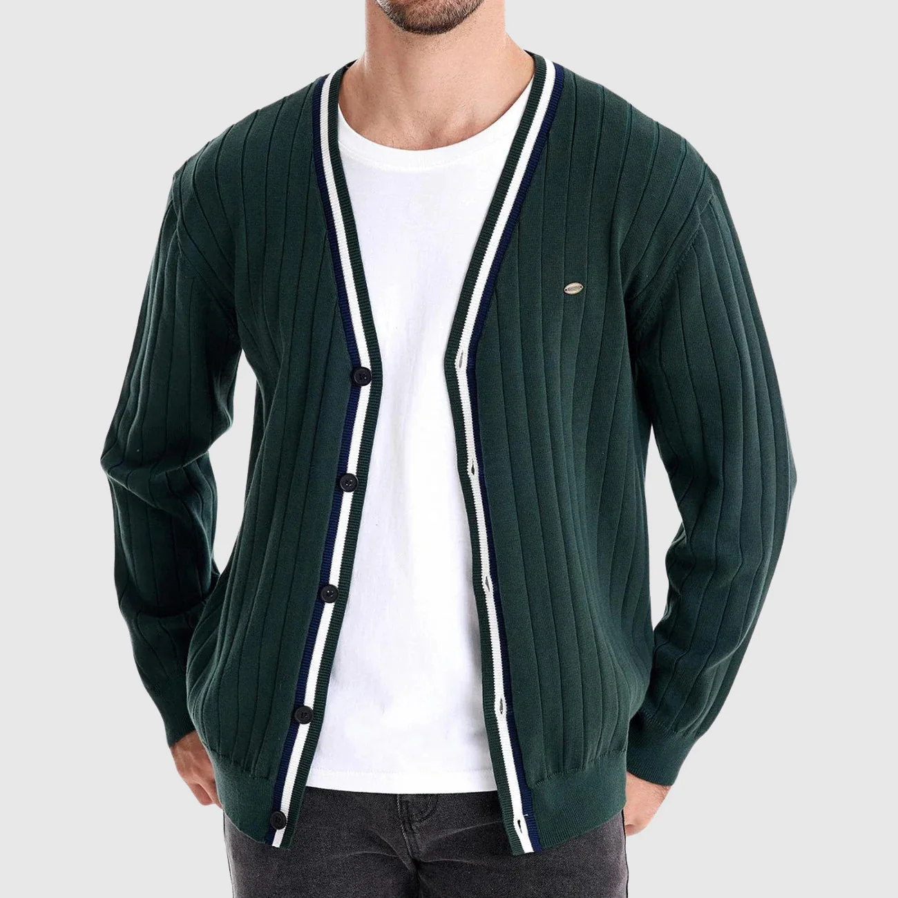 Lorenzo Vitali Everyday Cotton Cardigan - Image 7