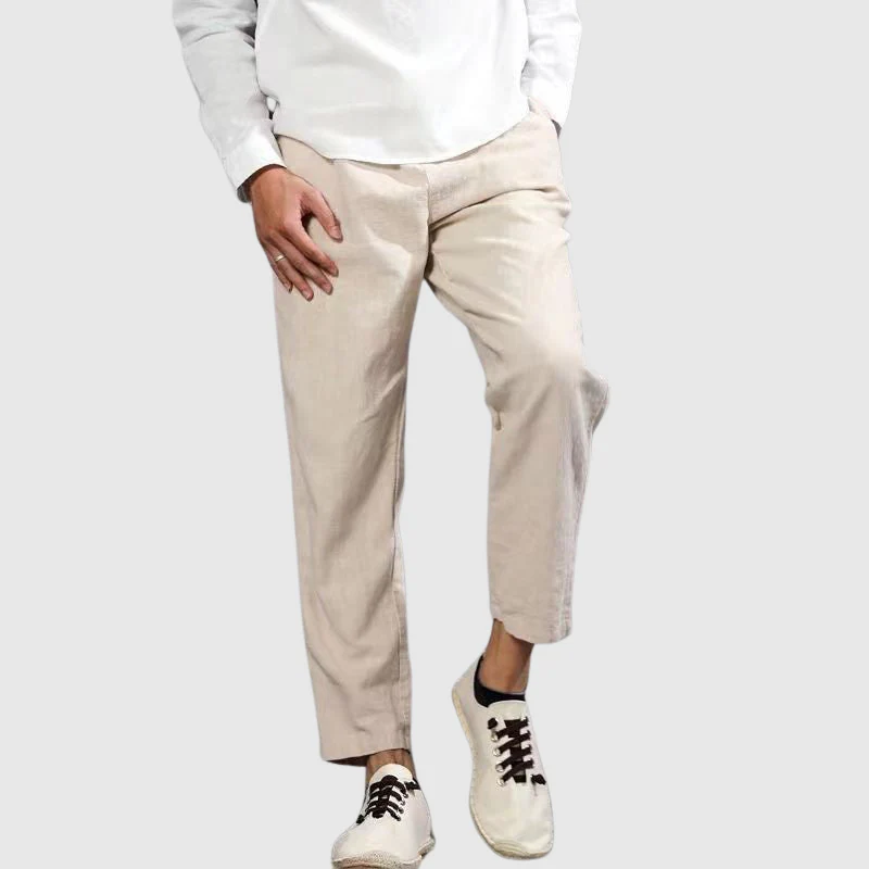Lorenzo Vitali Harbor Linen Pants - Image 3