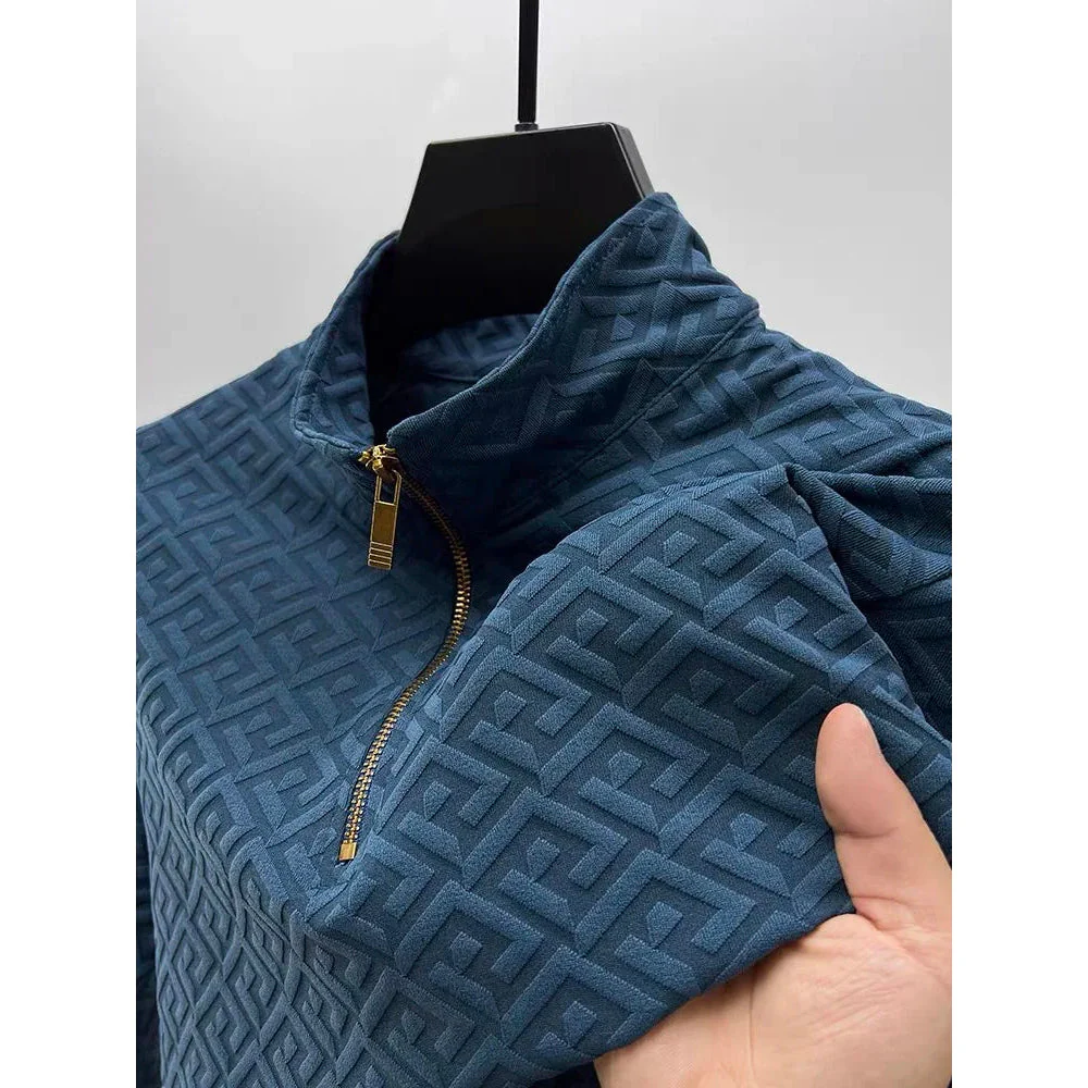 Lorenzo Vitali Jacquard Luxe Sweater - Image 3