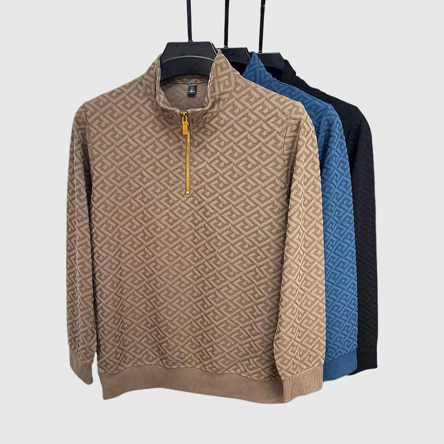 Lorenzo Vitali Jacquard Luxe Sweater - Image 4
