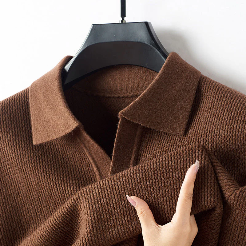 Lorenzo Vitali Knit Polo Sweater - Image 4