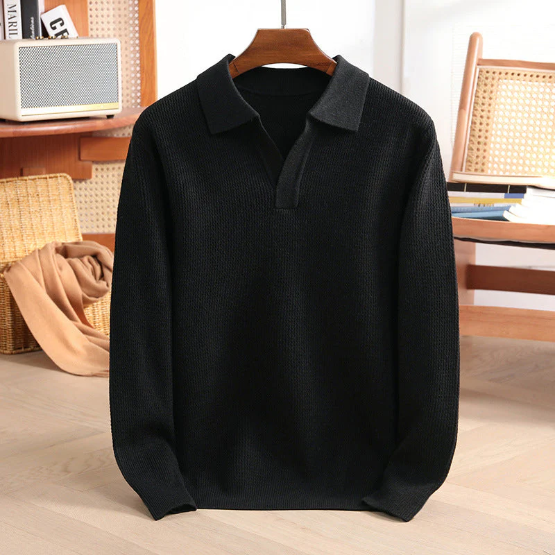 Lorenzo Vitali Knit Polo Sweater - Image 5