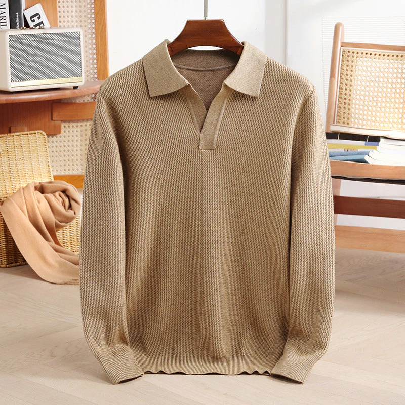 Lorenzo Vitali Knit Polo Sweater - Image 6