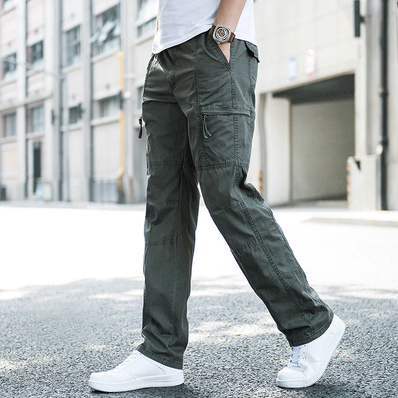 Lorenzo Vitali Lightweight Cotton Cargo Pants - Image 4