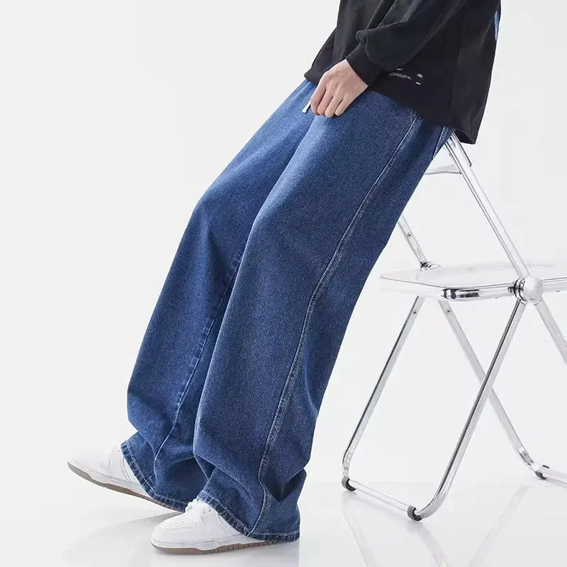 Lorenzo Vitali Loose Wide Leg Jeans - Image 4