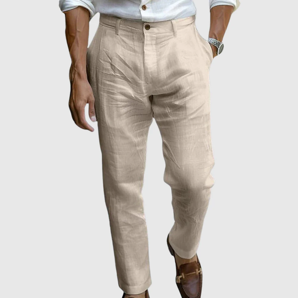 Lorenzo Vitali Luxe Linen Pants - Image 3
