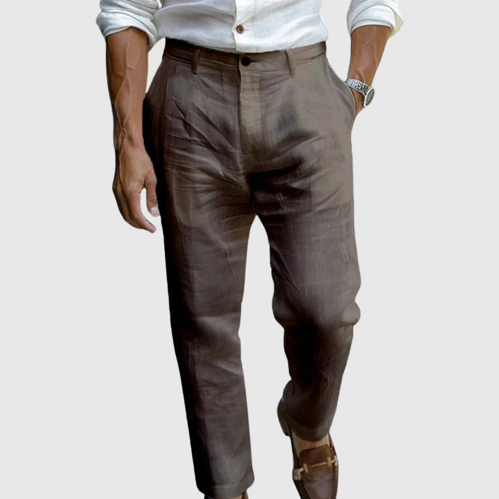 Lorenzo Vitali Luxe Linen Pants - Image 5