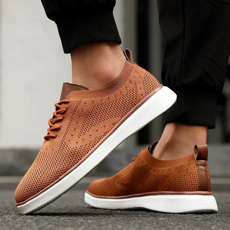 Lorenzo Vitali Mesh Knit Athletic Sneakers - Image 5