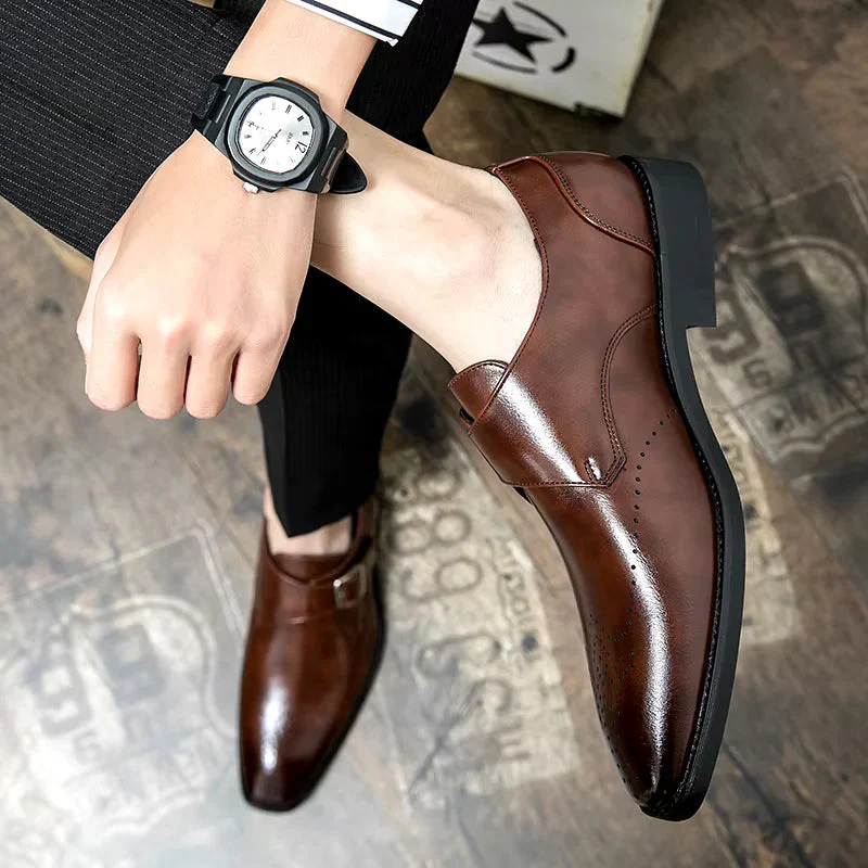 Lorenzo Vitali Monk Strap Dress Shoes - Image 5