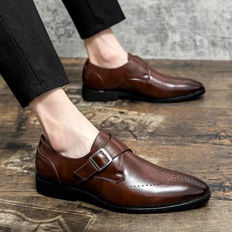 Lorenzo Vitali Monk Strap Dress Shoes - Image 6