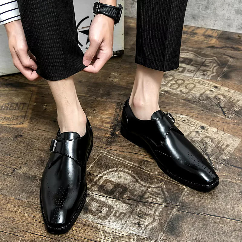 Lorenzo Vitali Monk Strap Dress Shoes - Image 7