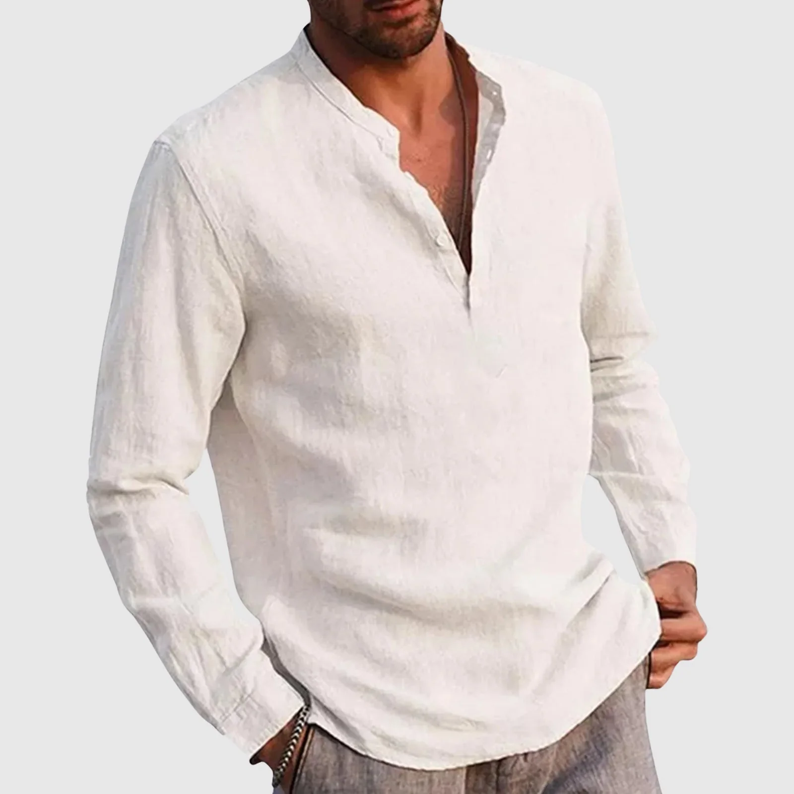 Lorenzo Vitali Nomad Linen Shirt - Image 3