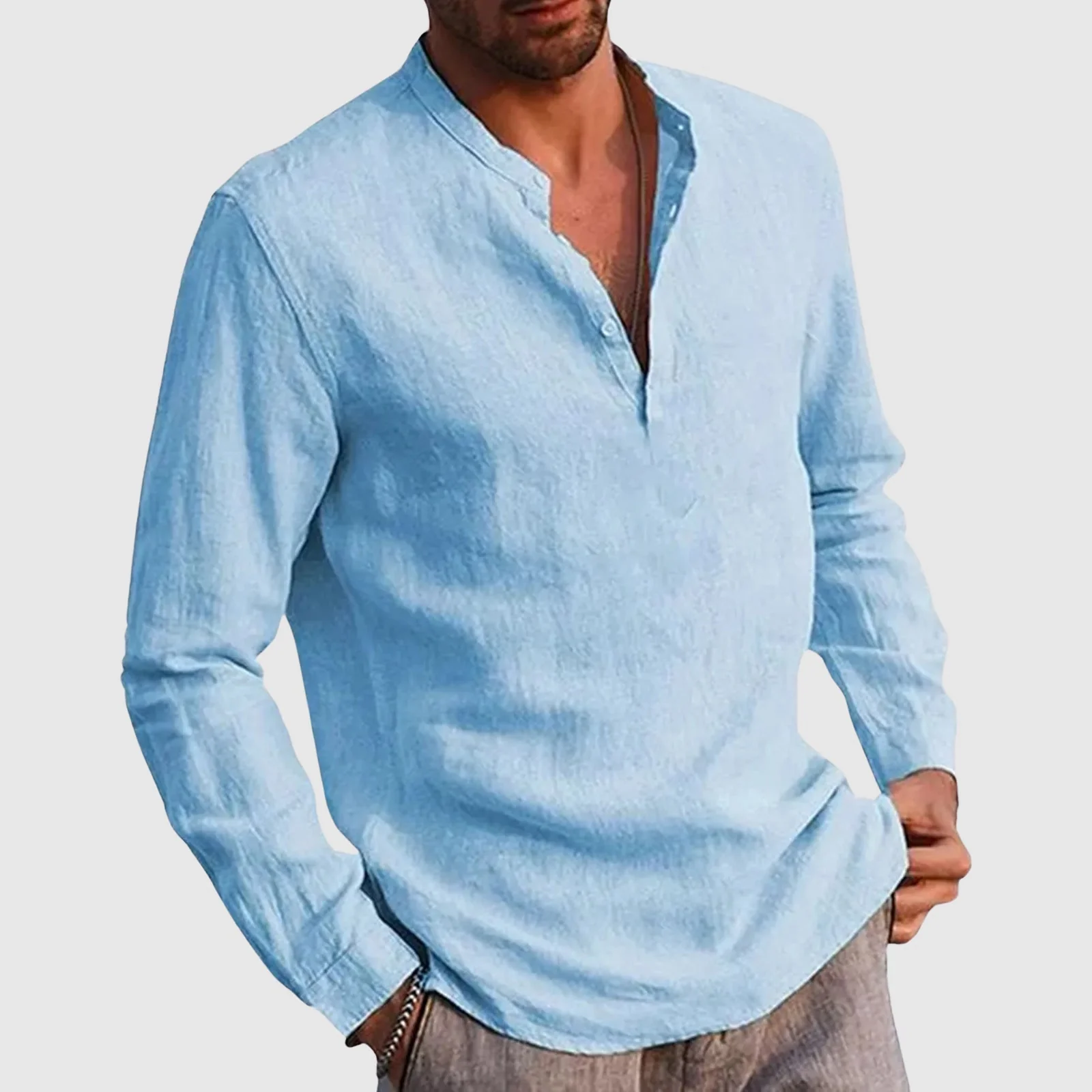Lorenzo Vitali Nomad Linen Shirt - Image 4