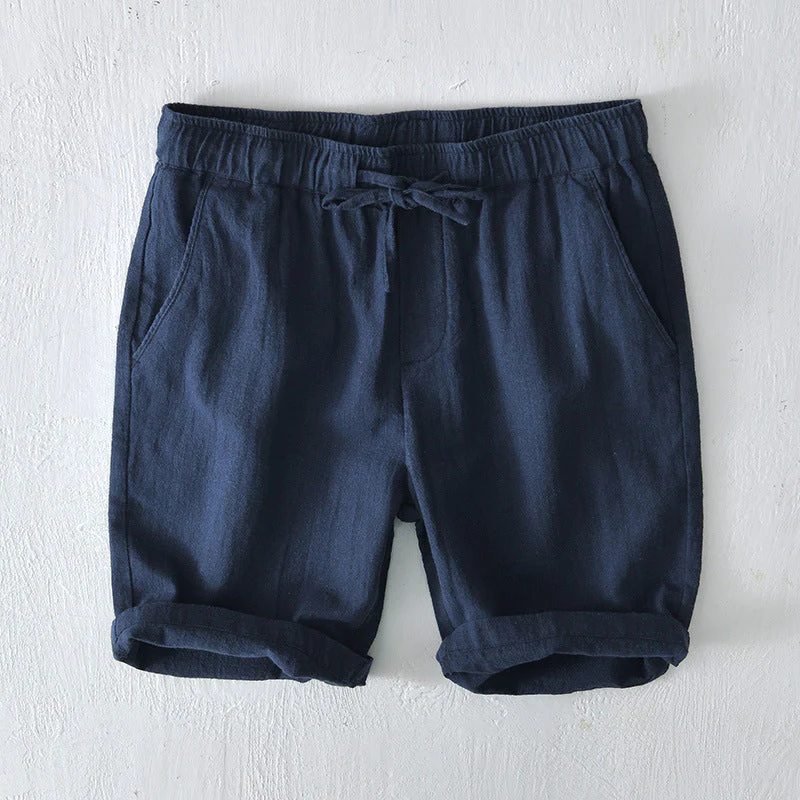 Lorenzo Vitali Ocean Breeze Linen Shorts - Image 4