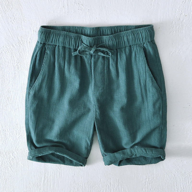 Lorenzo Vitali Ocean Breeze Linen Shorts - Image 5