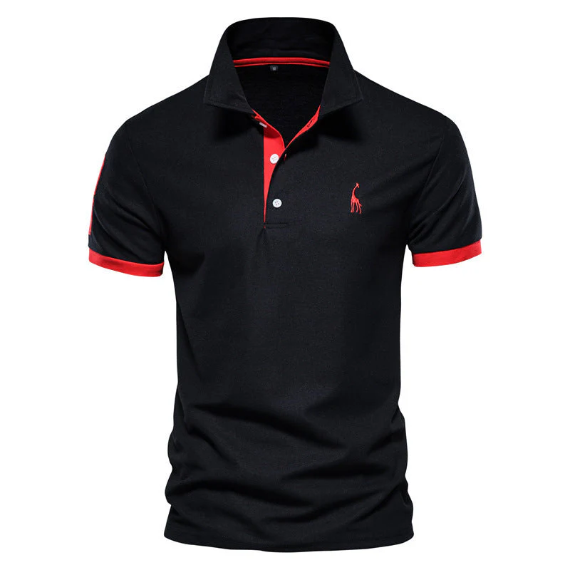 Lorenzo Vitali Polo Shirt with Contrast Detailing - Image 2