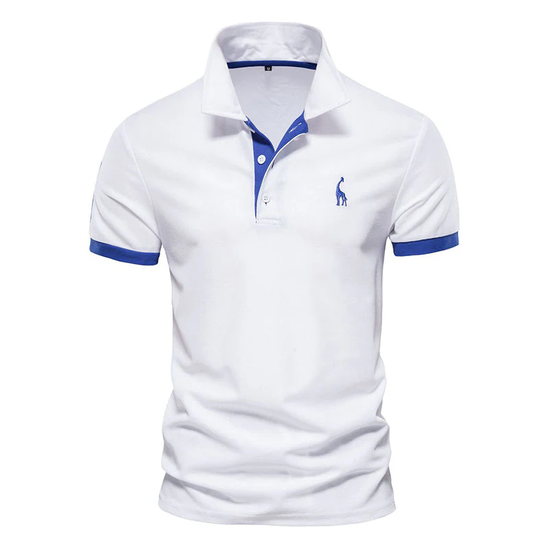Lorenzo Vitali Polo Shirt with Contrast Detailing - Image 3
