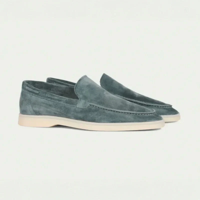 Lorenzo Vitali Rieti Suede Loafers - Image 4