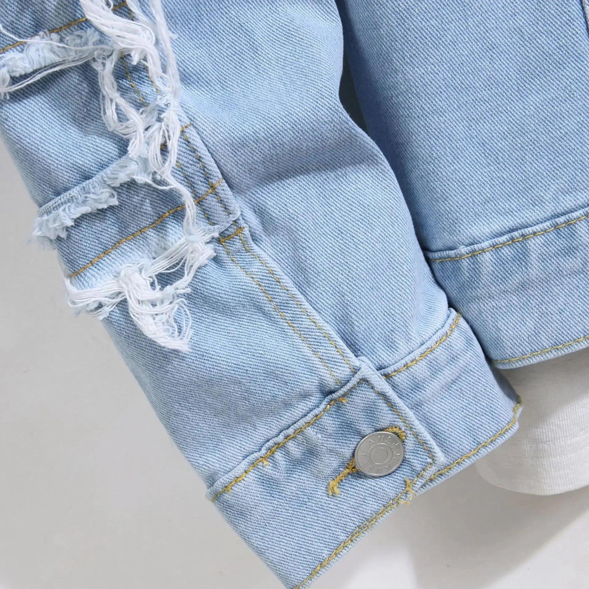 Lorenzo Vitali Rugged Denim Jacket - Image 4