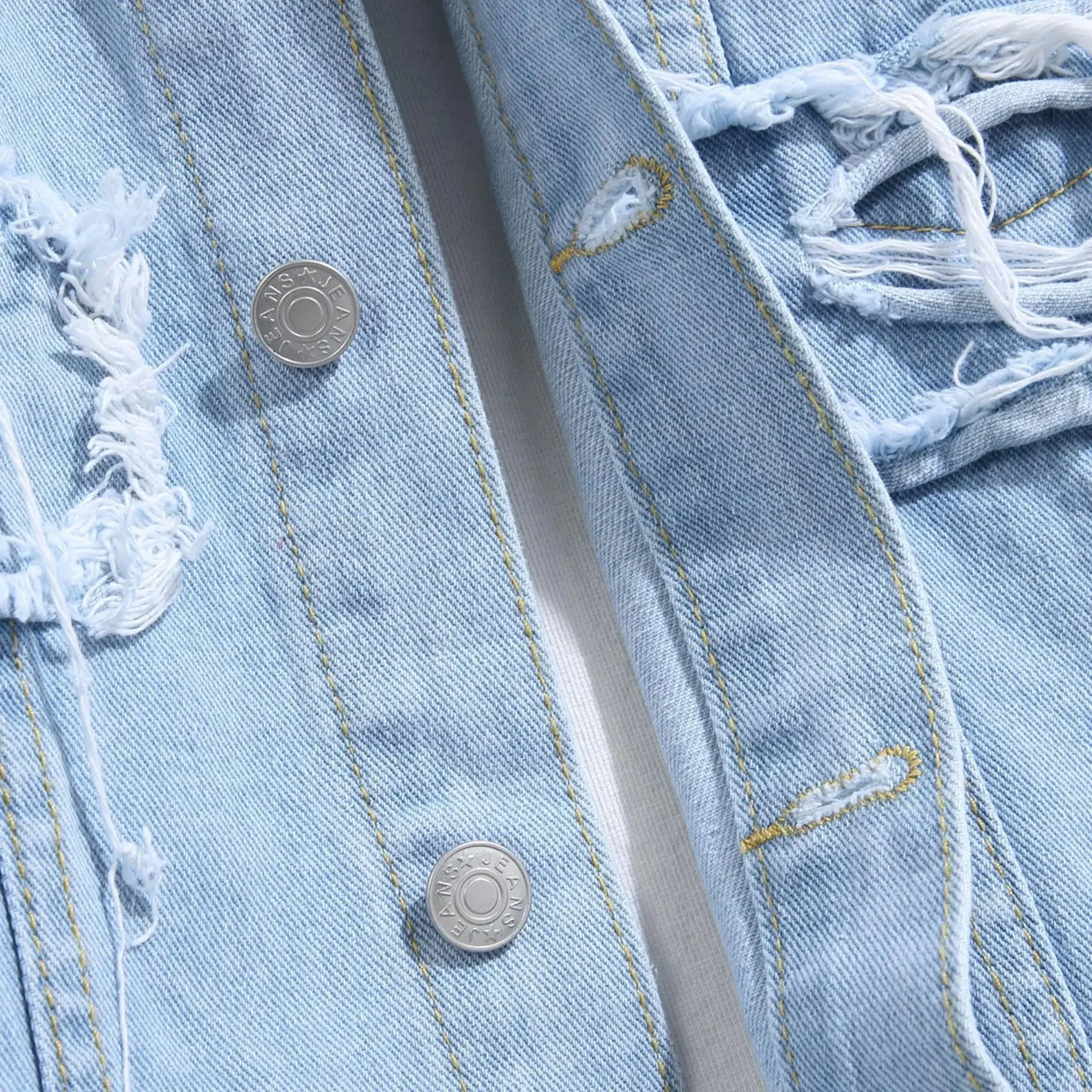 Lorenzo Vitali Rugged Denim Jacket - Image 6