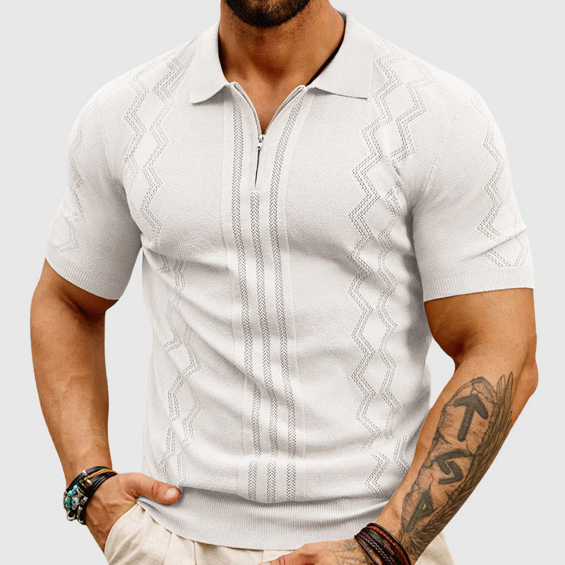 Lorenzo Vitali SilkKnit Polo Shirt - Image 2