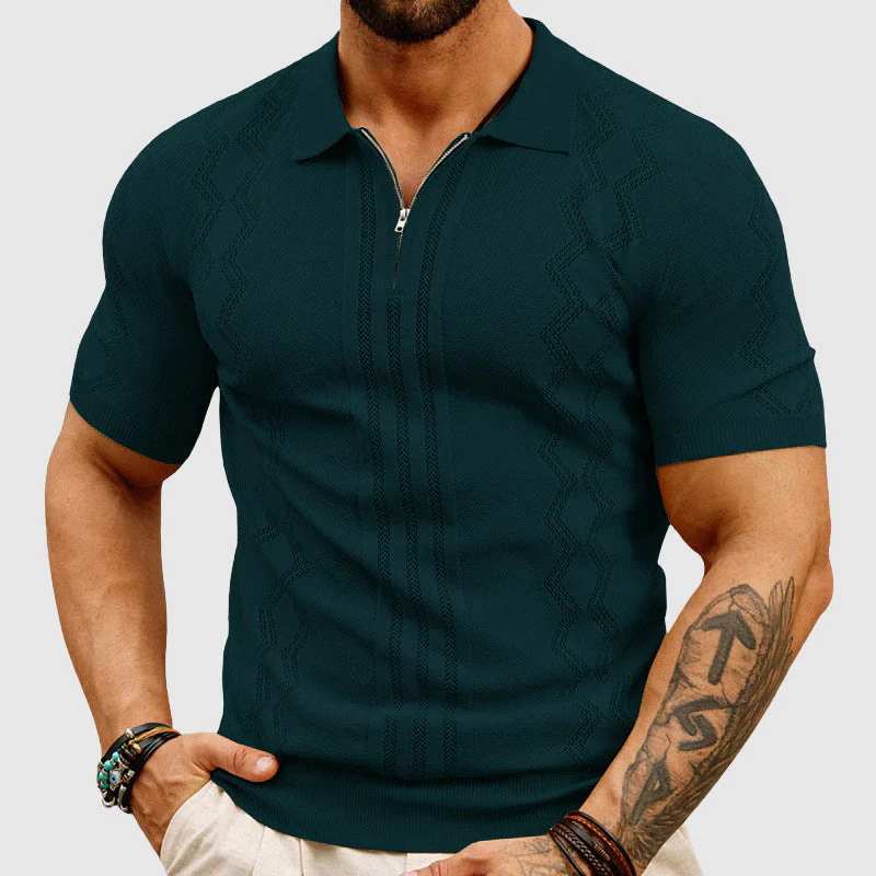 Lorenzo Vitali SilkKnit Polo Shirt - Image 3