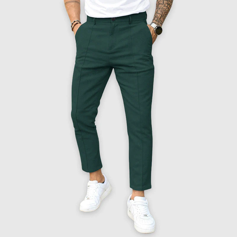 Lorenzo Vitali Tailored Pants with Straight Fit - Image 5
