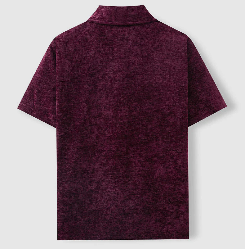 Lorenzo Vitali Velvet Retro Shirt - Image 5