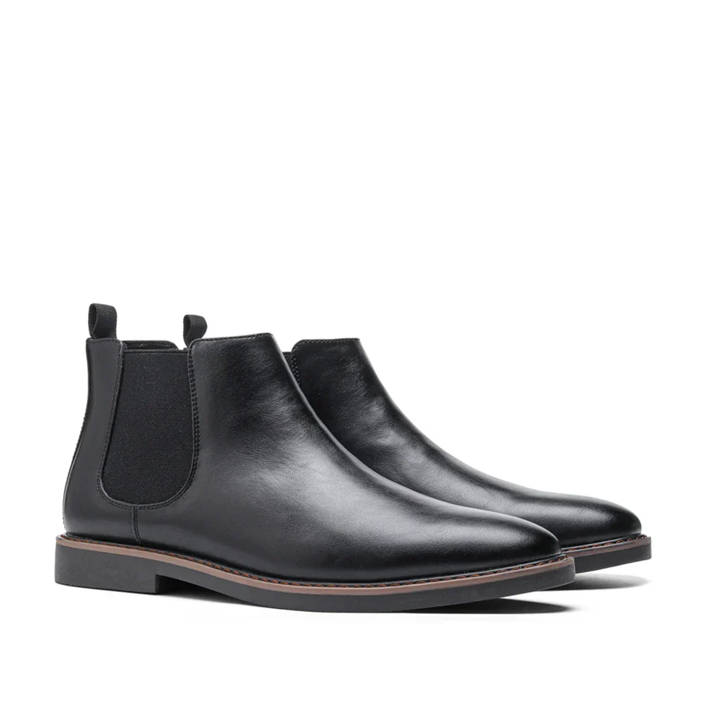 Marco Bianchi Earthtone Classic Chelsea Boots - Image 6