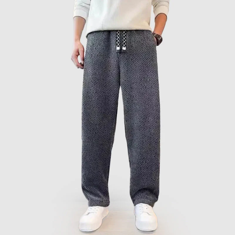 Men’s Casual Wide-Leg Drawstring Pants - Image 4