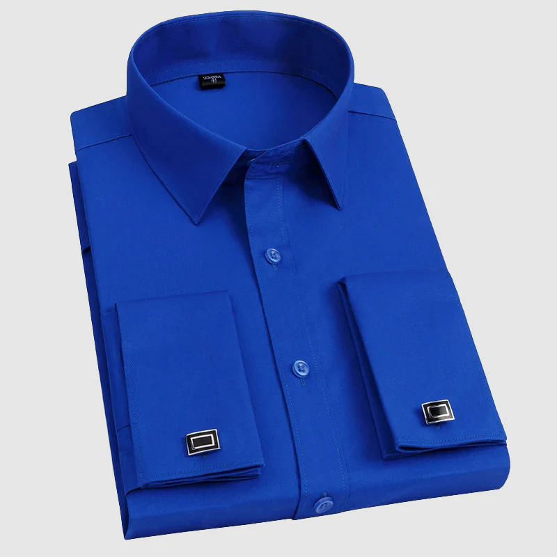 Men’s Dress Shirt with French Cuffs - Image 4