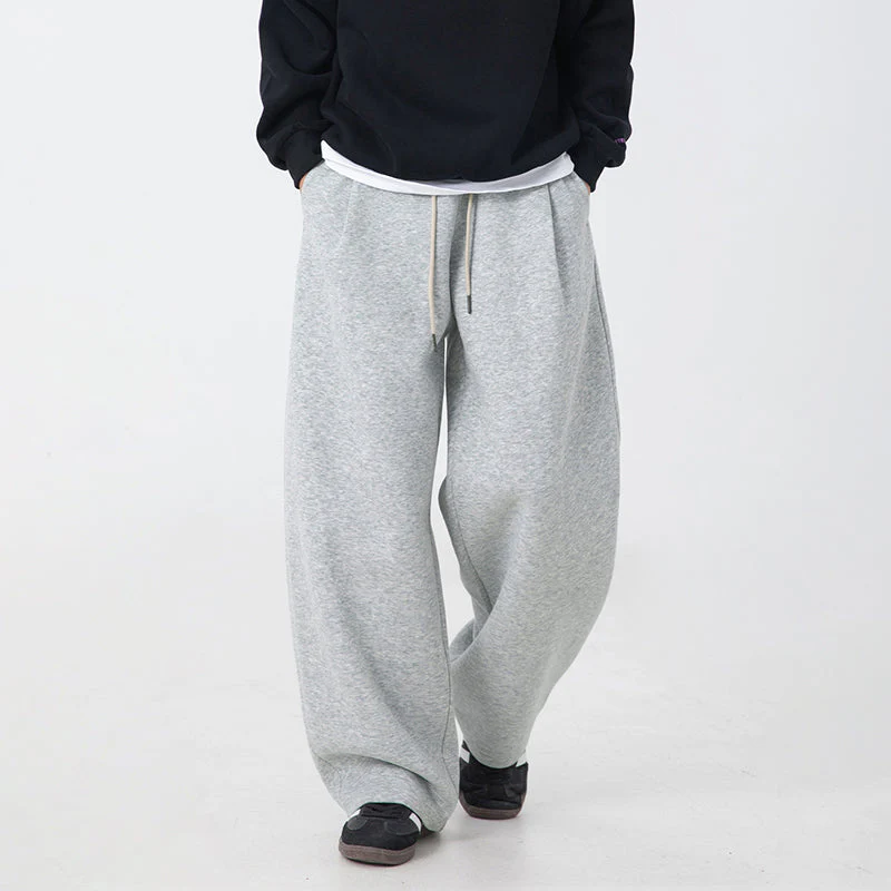 Men’s Oversized Sweatpants with Wide-Leg Cut - Image 3