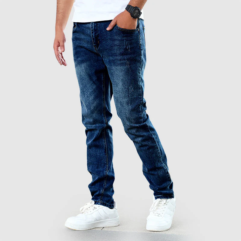 Men’s Straight-Leg Casual Jeans - Image 3