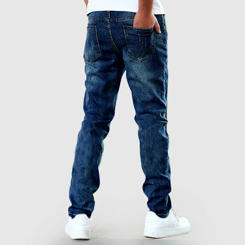 Men’s Straight-Leg Casual Jeans - Image 5
