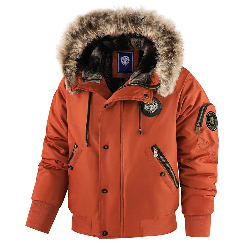 Thick Padded OutdoorPro Men’s Winter Jacket - Image 2