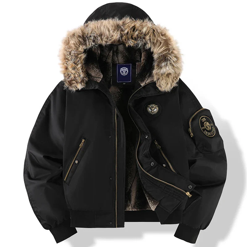 Thick Padded OutdoorPro Men’s Winter Jacket - Image 4