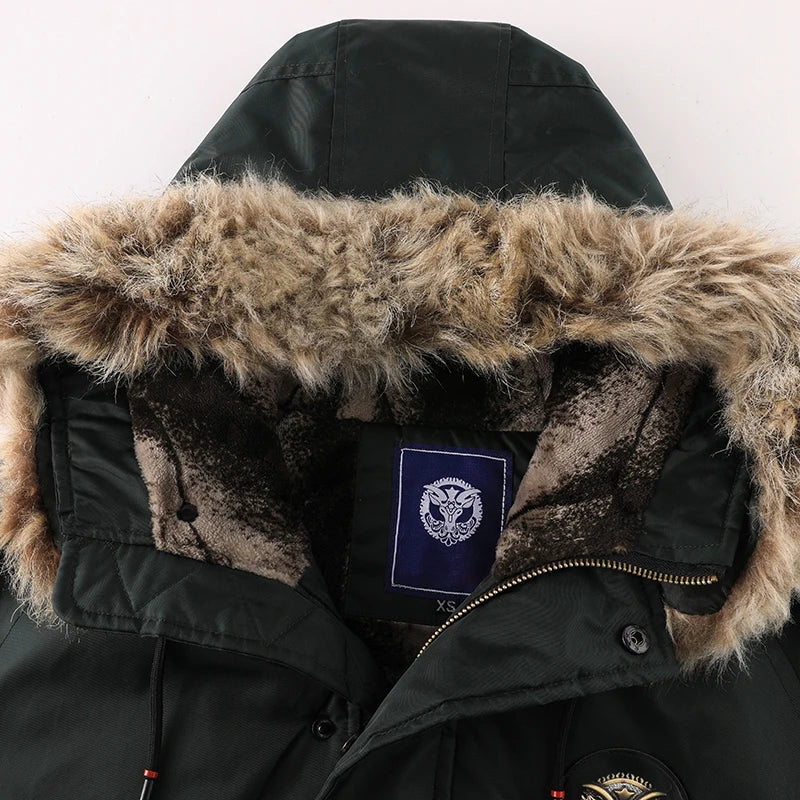 Thick Padded OutdoorPro Men’s Winter Jacket - Image 5