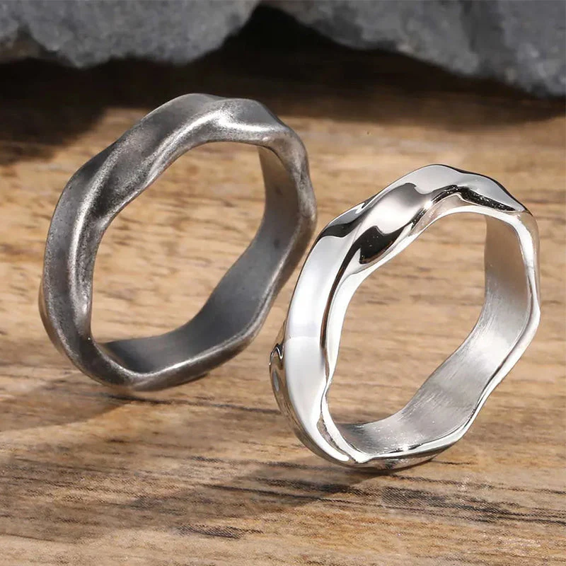 Mobius Minimalist Stainless Steel Ring - Image 6